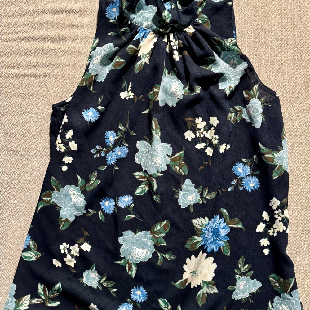 ANN TAYLOR Floral Sleeveless Top